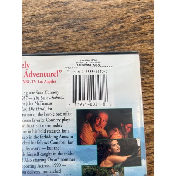Medicine Man 1992 DVD Drama Sean Connery Lorraine Bracco Adventure Pre-Owned - Picture 5 of 5